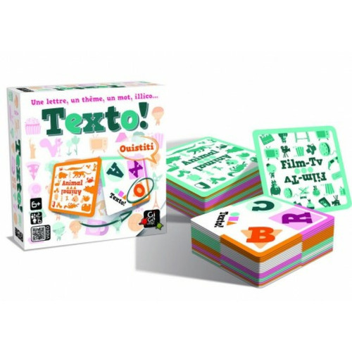 Gigamic - Texto : jeux d'observation avec les mots Gigamic - Calendrier de l'avent jeux Jeux & Jouets