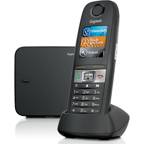 Gigaset - Téléphone sans fil dect noir - e630 - GIGASET Gigaset  - Téléphone fixe sans fil Solo