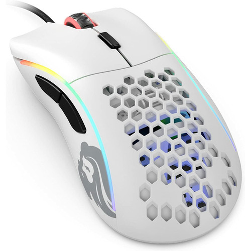 Glorious Pc Gaming Race - Model D Souris Gaming - Blanche - Souris Rgb