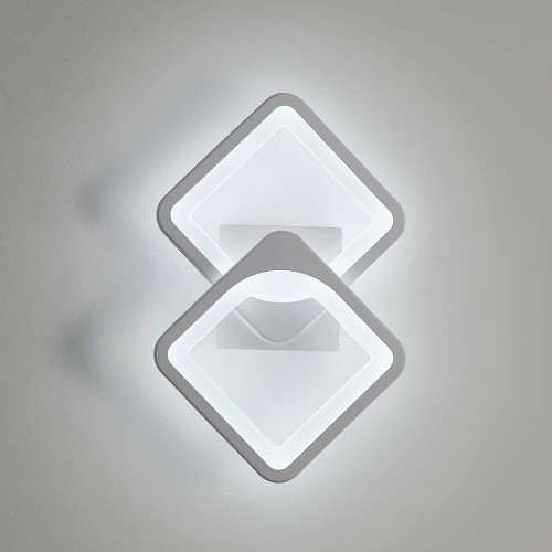 Goeco - Applique Murale Intérieure 24w Lampe Murale LED, Forme Convertible, pour Escaliers Intérieurs Salon Chambre Lumière Blanc Froid 6000K Goeco  - Goeco