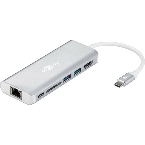 Goobay - USB-C Premium Multiport-Dock Goobay  - Hub USB et Lecteur de cartes