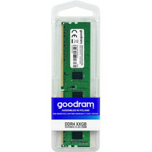 Goodram - Goodram GR2666D464L19S/16G module de mémoire 16 Go 1 x 16 Go DDR4 2666 MHz Goodram  - RAM PC 16 go