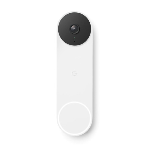 GOOGLE - Google Nest Doorbell - drahtlose Video-Tuerklingel GA01318-DE GOOGLE  - Google Nest Cam Caméra de surveillance connectée