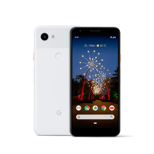 GOOGLE - Google Pixel 3A 4Go/64Go Blanc Double Sim - Google Pixel Smartphone Android