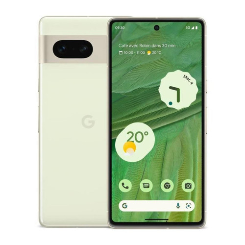 GOOGLE - GOOGLE Pixel 7 - 128 Go - Jaune - Google Pixel Smartphone Android