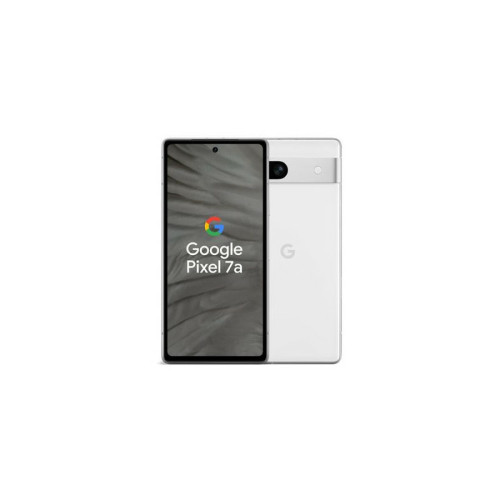 GOOGLE - Google Pixel 7a 5G 8Go/128Go Blanc (Snow White) Double SIM GHL1X - Smartphone paiement en plusieurs fois Téléphonie