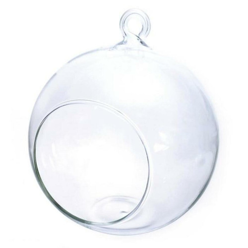 Vases Graines Creatives Boule verre ouverte 8 cm