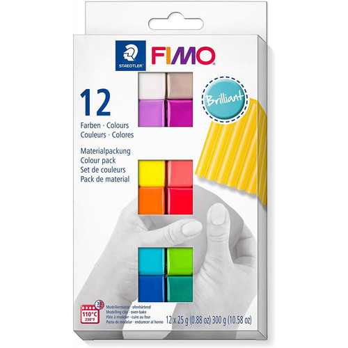 Graines Creatives - Coffret Fimo Soft couleurs brillantes Graines Creatives  - Coffret pâte Fimo Modelage