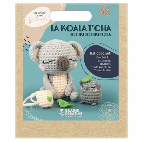 Graines Creatives - Ma peluche en crochet Amigurumi - Koala Graines Creatives  - Graines Creatives