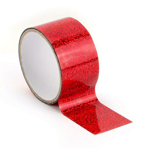 Graines Creatives - Queen tape holographique 8 m x 4,8 cm - Rouge Graines Creatives - Graines Creatives