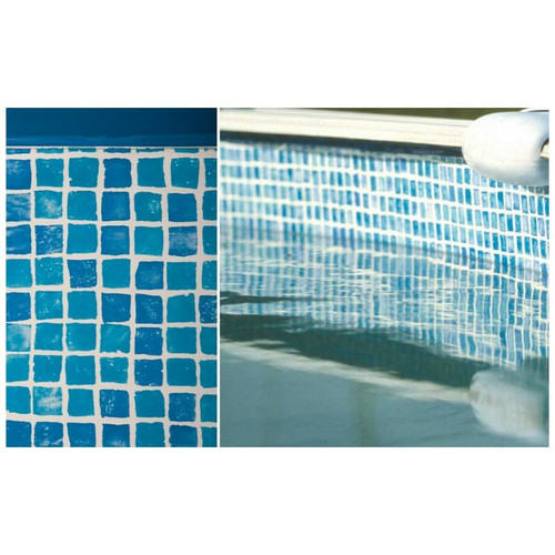 Liner et tapis de sol piscine Liner mosaïque pour piscine hors sol ovale Gre Pool