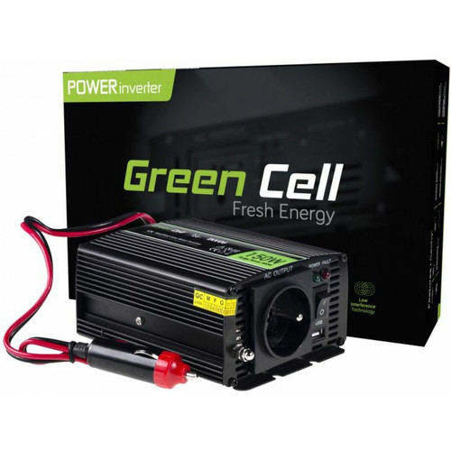 Green - Onduleur Green Cell 12V/230V, 150W/300W (INV06) Green  - Bonnes affaires Reseaux