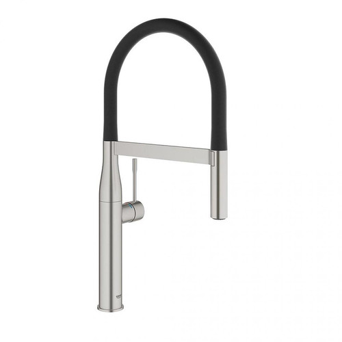 Grohe - Grohe - Mitigeur d'évier avec bras flexible SuperSteel - Essence Grohe  - Plomberie & sanitaire Grohe