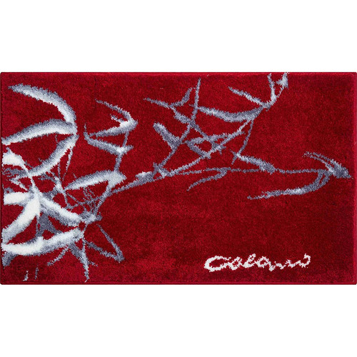 Grund - Grund Colani 23 Tapis de Bain, Polyacrylique Supersoft, Rouge, 70x120 cm Grund  - Décoration