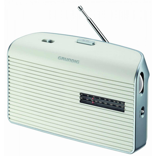 Grundig - Radio portable analogique blanc - music60white - GRUNDIG - Grundig