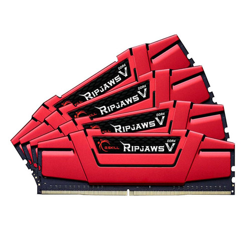 Gskill - RipJaws 5 Series Rouge 64 Go (4 x 16 Go) DDR4 3000 MHz CL16 Gskill   - RAM PC Fixe Gskill