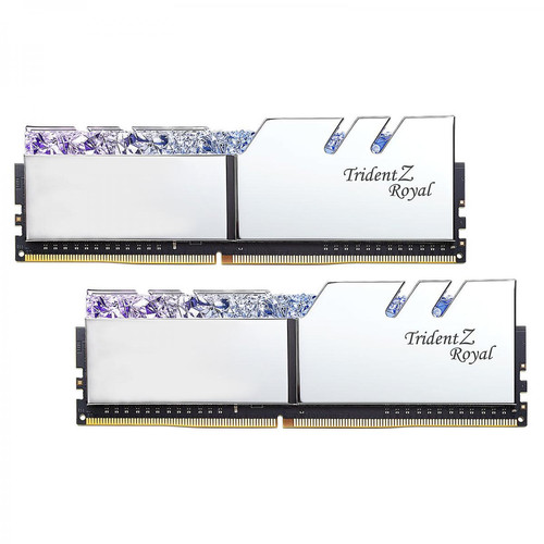 Gskill - Trident Z Royal 16 Go (2 x 8 Go) DDR4 3600 MHz CL16 - RAM PC Fixe Gskill