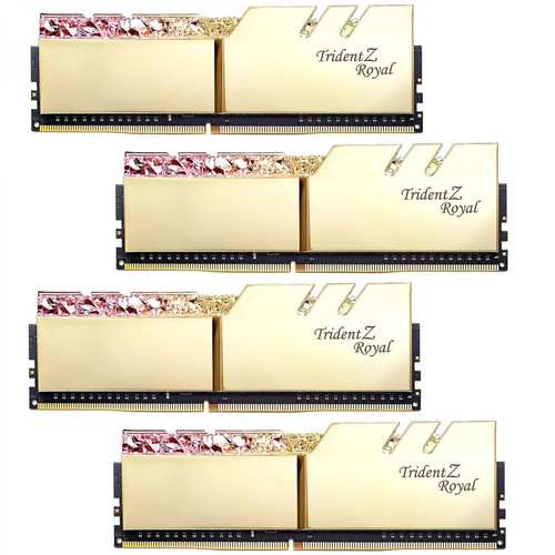 Gskill - Trident Z Royal 32 Go (4 x 8 Go) DDR4 3600 MHz CL16 - RAM PC Fixe Gskill
