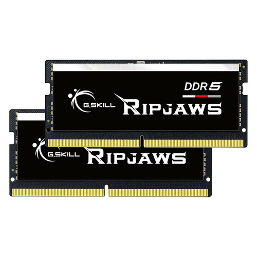 Gskill - RipJaws Series SO-DIMM 32 Go (2 x 16 Go) DDR5 4800 MHz CL38 Gskill - Bonnes affaires RAM PC