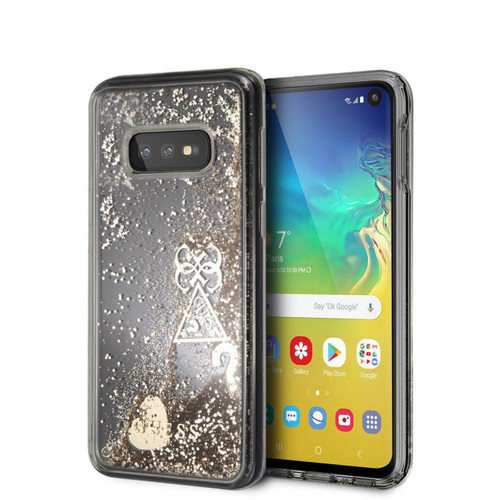 Guess Maroquinerie - Guess Coque pour Galaxy S10e Or Guess Maroquinerie - Coque, étui smartphone