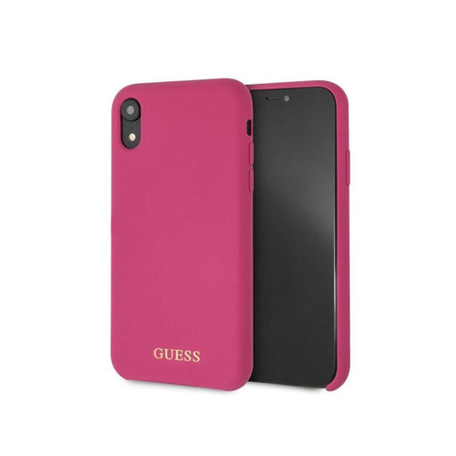 Guess Maroquinerie - Guess Coque pour iPhone XR - Rose - Coque, étui smartphone Guess Maroquinerie