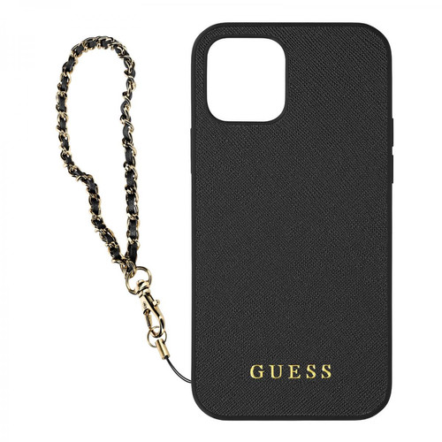 Guess Maroquinerie - Coque Guess iPhone 12 et 12 Pro cuir - Guess Maroquinerie