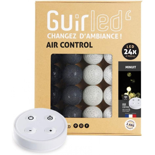 Guirled - Guirlande boule lumineuse 24 LED Air Control - Minuit Guirled  - Luminaires