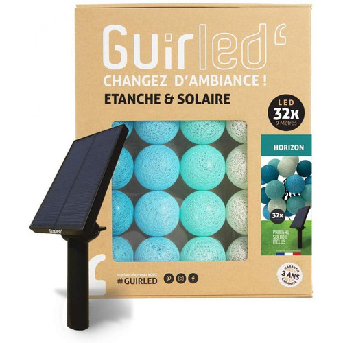Guirled - Guirlande boule lumineuse 32 LED Outdoor - Horizon Guirled  - Eclairage solaire