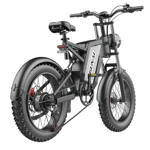 Vélo électrique Vélo Électrique GUNAI Mx25 1000W 48V 25Ah 20"*4.0 Gros Pneus Shimano 7 Vitesses - Noir