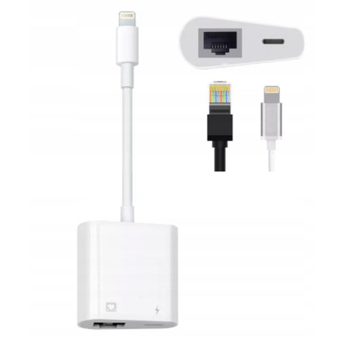 GUPBOO - Adaptateur LAN Lightning Ethernet Rj45 iPhone iPad,JL474 GUPBOO  - Câble et Connectique
