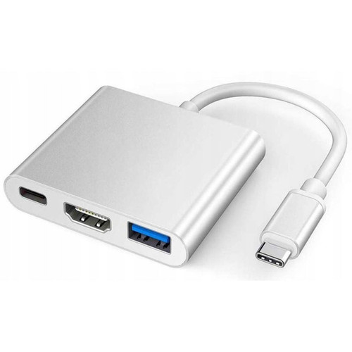 GUPBOO - Adaptateur USB C HDMI+USB 3.0+PD Hub 4K MacBook 3 en 1,JL2537 GUPBOO  - Câble et Connectique