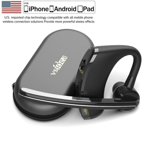 GUPBOO - Casque Bluetooth à réduction de bruit avec micro pour IOS/Android Vsidea-8 GUPBOO  - Son audio