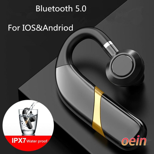 GUPBOO - Casque Bluetooth mains libres X9, X10, avec microphone, commande vocale GUPBOO  - Ecouteurs Intra-auriculaires Ecouteurs intra-auriculaires