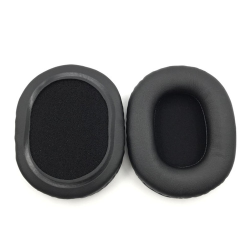 GUPBOO - Coussinets d'oreille, Oreillette de Remplacement pour Sony SONY MDR-7506 7510 7520 CD900ST V6 cuir protéiné, noir (avec coton tuning) GUPBOO  - Oreillette sony