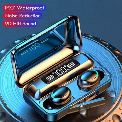GUPBOO - Écouteurs F9 Bluetooth 5.0 TWS avec contrôle tactile GUPBOO  - Ecouteurs Intra-auriculaires Ecouteurs intra-auriculaires