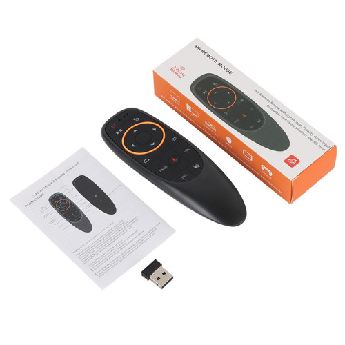 GUPBOO - G10S voix souris volante USB2.4G télécommande prend en charge la voix intelligente intégrée gyroscope télécommande vocale GUPBOO  - TV, Home Cinéma
