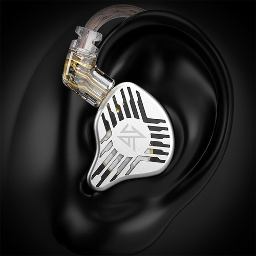 GUPBOO - KZ suspendus écouteurs intra-auriculaires HIFI DJ moniteur casque sport antibruit casque en métal filaire Gamer musique plus récent GUPBOO  - Son audio