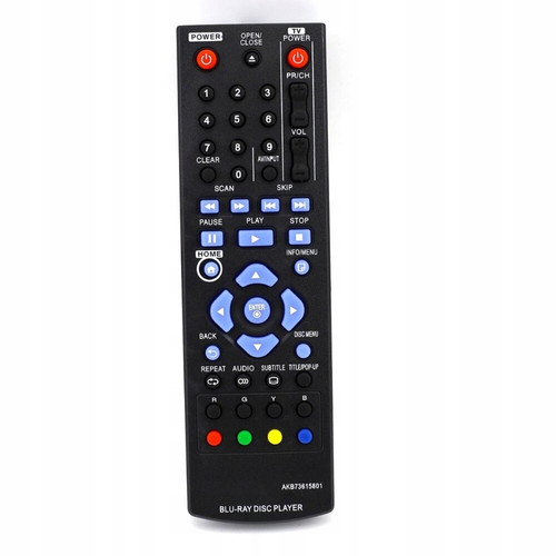 GUPBOO - Télécommande Universelle de Rechange pour contrôleur de lecteur DVD LG Blu-ray AKB73615801 GUPBOO  - Lecteur dvd blu ray lg