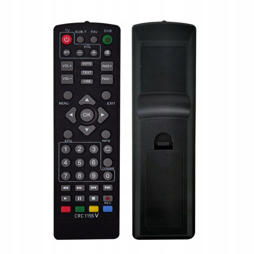 GUPBOO - Télécommande Universelle de Rechange pour contrôleur TV dvb-t2 à distance rm-d1155 sat GUPBOO - TV, Home Cinéma