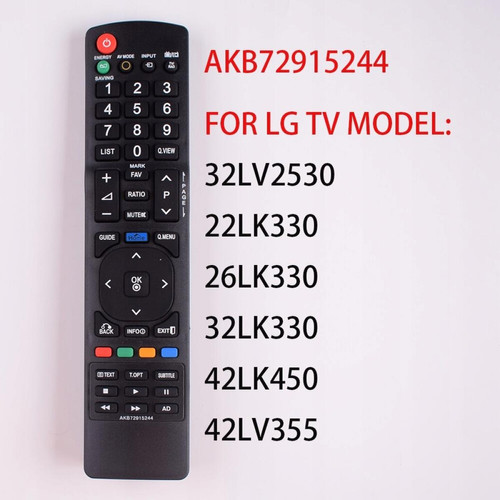 GUPBOO - Télécommande Universelle de Rechange Pour téléviseur LG 32LV2530 22LK330 26LK330 32LK330 GUPBOO  - Accessoires TV Accessoires TV