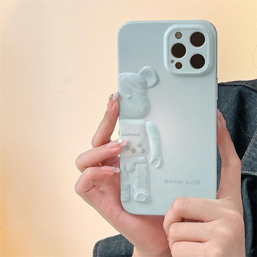 GUPBOO - Étui pour iPhone11 Étui de téléphone portable créatif d'ours violent d'ondulation tridimensionnelle simple et doux GUPBOO  - Accessoires et consommables