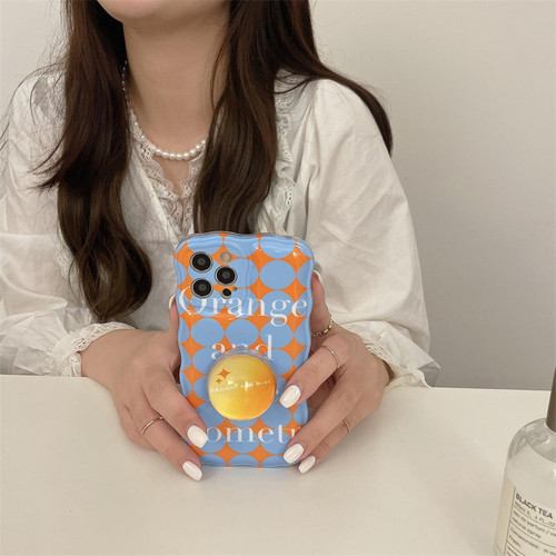 GUPBOO - Étui pour iPhone12 Plein écran étoiles support de boîtier de téléphone portable de style coréen anglais femme GUPBOO  - Coque, étui smartphone