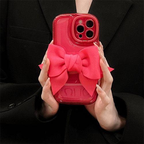 GUPBOO - Étui pour iPhone12ProMax Support d'arc de coquille de téléphone portable créatif de couleur unie simple femelle GUPBOO  - Accessoire Smartphone
