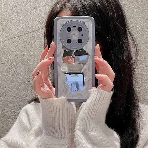 GUPBOO - Étui pour iPhone13Pro Illustration littéraire Huawei étui pour téléphone portable étui de protection miroir de style japonais et coréen femme GUPBOO  - Accessoire Smartphone