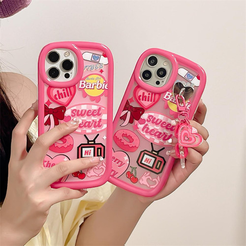 GUPBOO - Étui pour iPhone13Pro Spice Girl Donut Coque de téléphone créative Love Drop GUPBOO  - Accessoire Smartphone