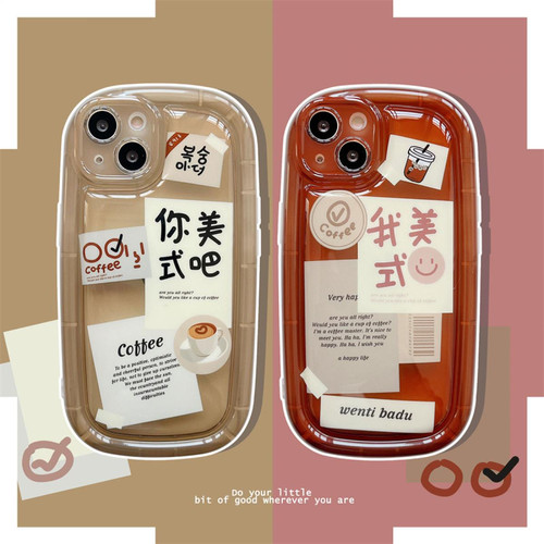 GUPBOO - Étui pour iPhoneXsMax étui de téléphone portable créatif note de café personnalisé pour femme GUPBOO  - Accessoire Smartphone