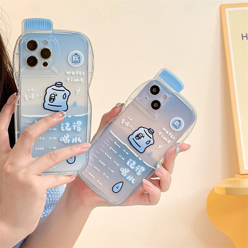 GUPBOO - Étui pour iPhoneXsMax Summer Drink Text Coque de téléphone simple en silicone transparent GUPBOO  - XGF