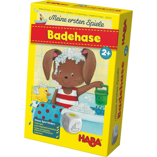 Haba - Mes premiers jeux - Lapin de bain Haba  - Briques et blocs
