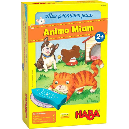 Haba - Jeu de société Haba Mes premiers jeux Animo Miam Haba  - Haba