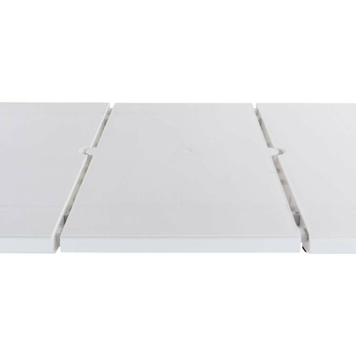 Tables de jardin Table de jardin extensible  Atlantic  - Résine - Max 2.25 m - Blanc